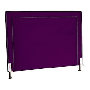 Cabeceira PAra Cama Box Solteiro Viviane Veludo - Estopar