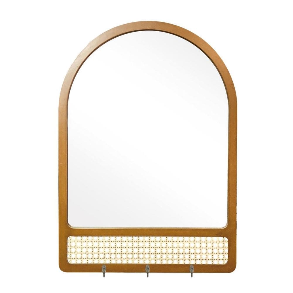 Espelho Emoldurado Capela Hall Freijó 50X70Cm