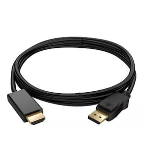 Cabo Adaptador Displayport X Hdmi 5 Metros 5M Preto