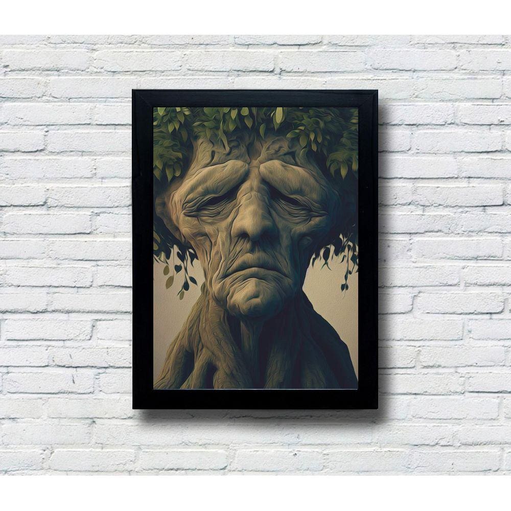 Quadro Decorativo MDF Arvore Melancólica