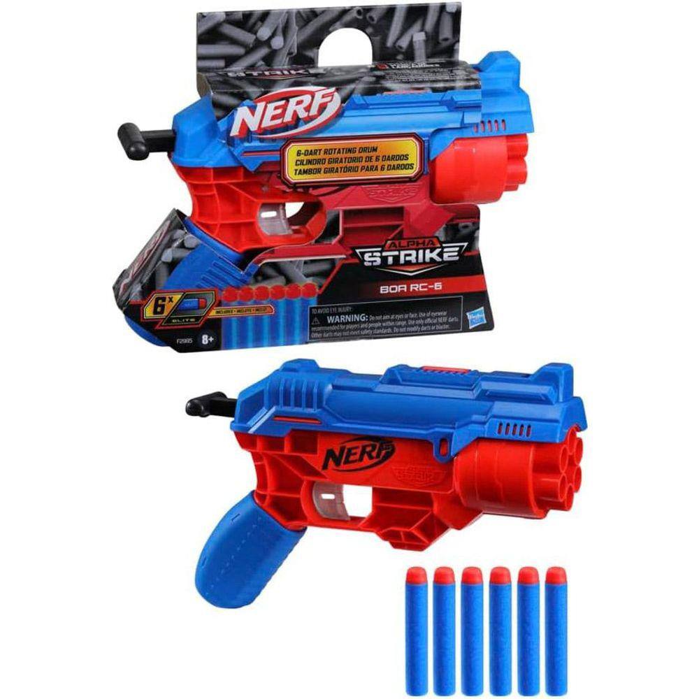 Lançador Nerf Alpha Strike Com Mira Da Hasbro Lr1 F2254