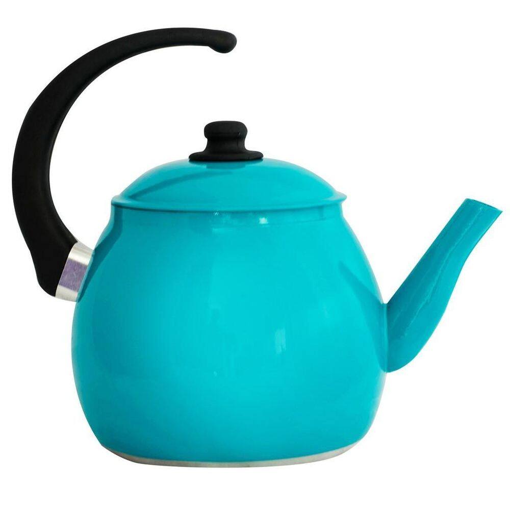 Chaleira Aluminio 2,7 Litros Azul Turquesa Gulê Gu217
