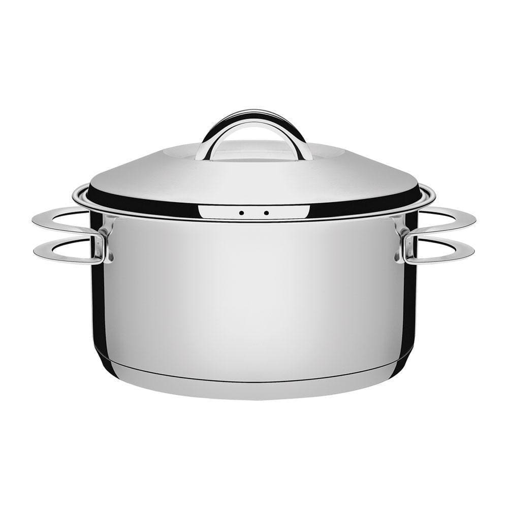 Panela Caçarola Funda Em Aço Inox Linha Solar Fundo Triplo 16 Cm ø 1,8l Pit4 - Tramontina 62504160