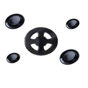 Kit Espalhador Tampa Para Fogão Brastemp 5 Bocas - Bf5ecb