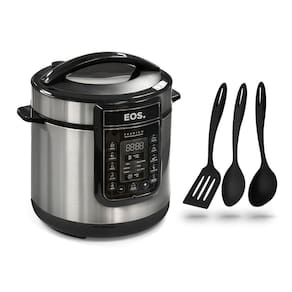 Panela De Pressão Multiuso Elétrica Digital Epp60di 220v Eos Com Utensílios Tramontina 220v