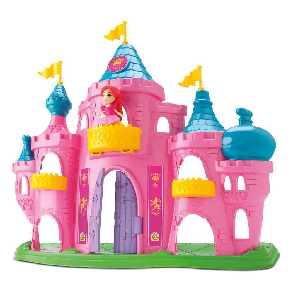 Triciclo Motoca Infantil Princesa Judy Com Haste Tchuco Samba Toys