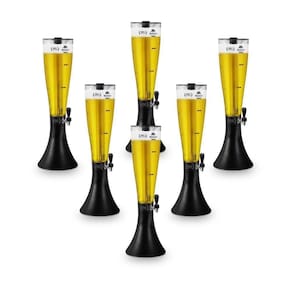 Kit - 6 Torres De Chopp Tulipa 3,5l Super Gelada - Marchesoni