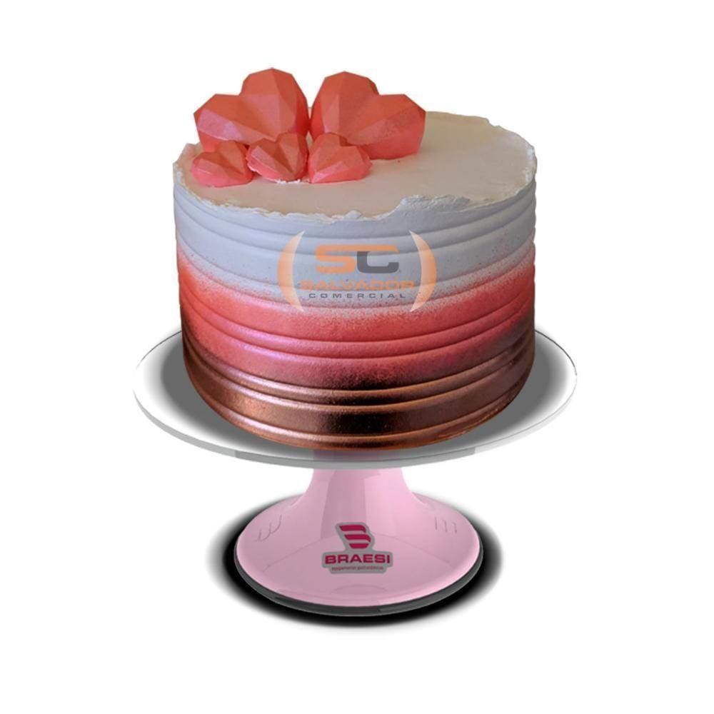 Bailarina De Confeitar Para Bolos Blb-300 Rosa - Braesi
