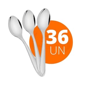 Kit - 36 Colher De Sopa Laguna Em Aço Inox Citop - Tramontina 63906010