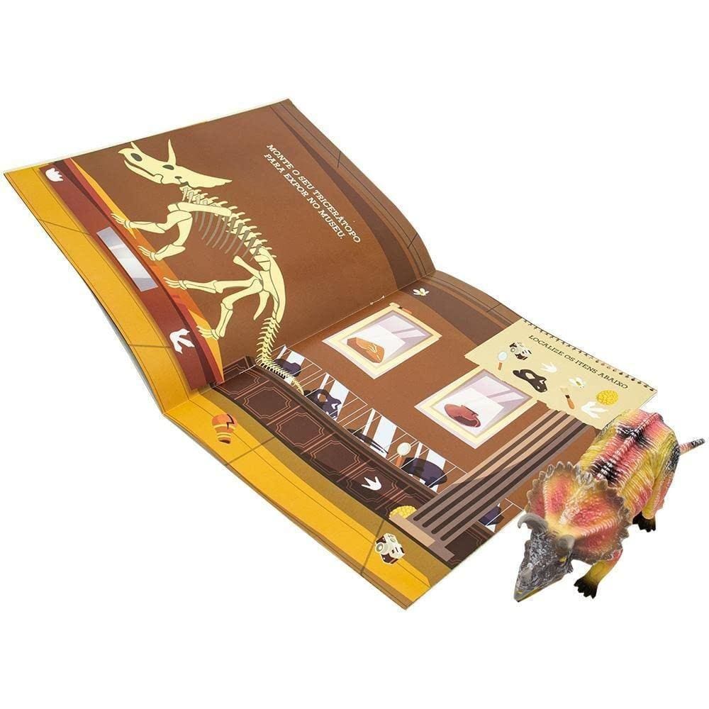 O Mundo Dos Dinossauros - Leia & Brinque - Tricerátopo