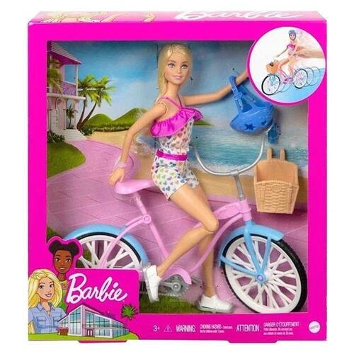 Bicicleta de boneca Mattel DVX55 - Acessórios Bonecas - Compra na