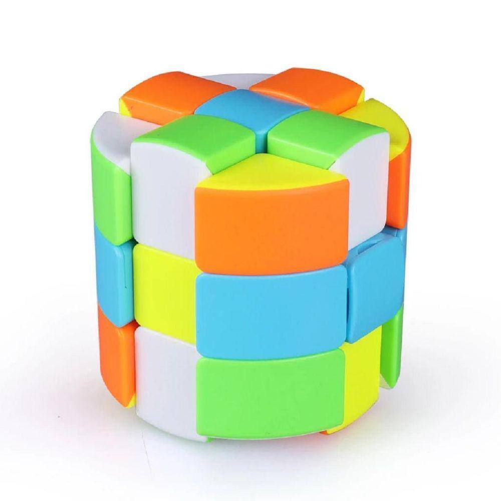 Cubotec Cilindro Cubo Mágico Colorido 3000 Braskit