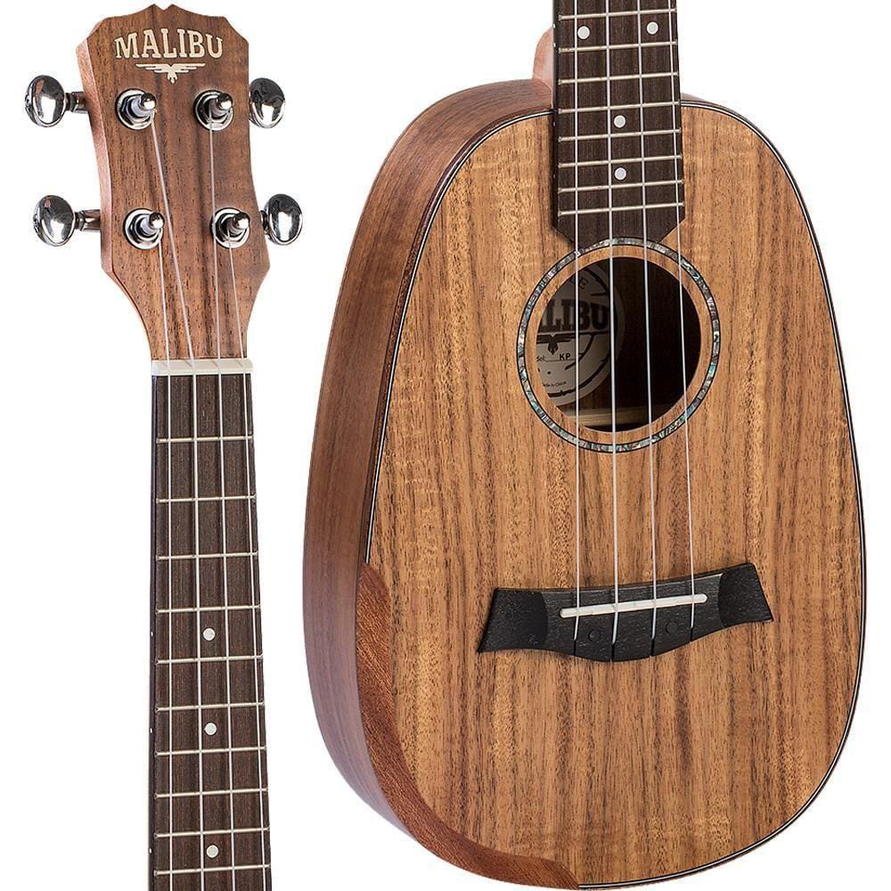 Ukulele Malibu Concert Koa Abacaxi 23KP Natural Fosco
