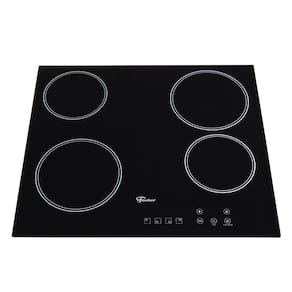 Cooktop Fogão Fischer 4Q Elétrico Mesa Vitrocerâmica Touch 220V