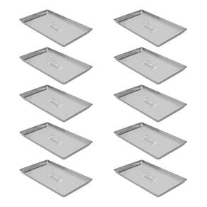 Kit - 10 Formas Assadeiras Estampada Alumínio Biscoito 60 X 40 X 2 - Imeca