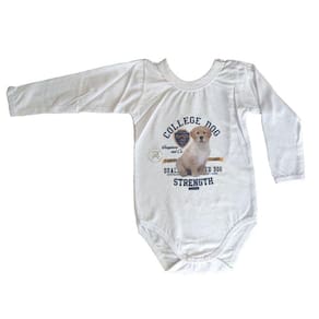 Body Manga Longa Mini Mix College Dog Gbaby - G