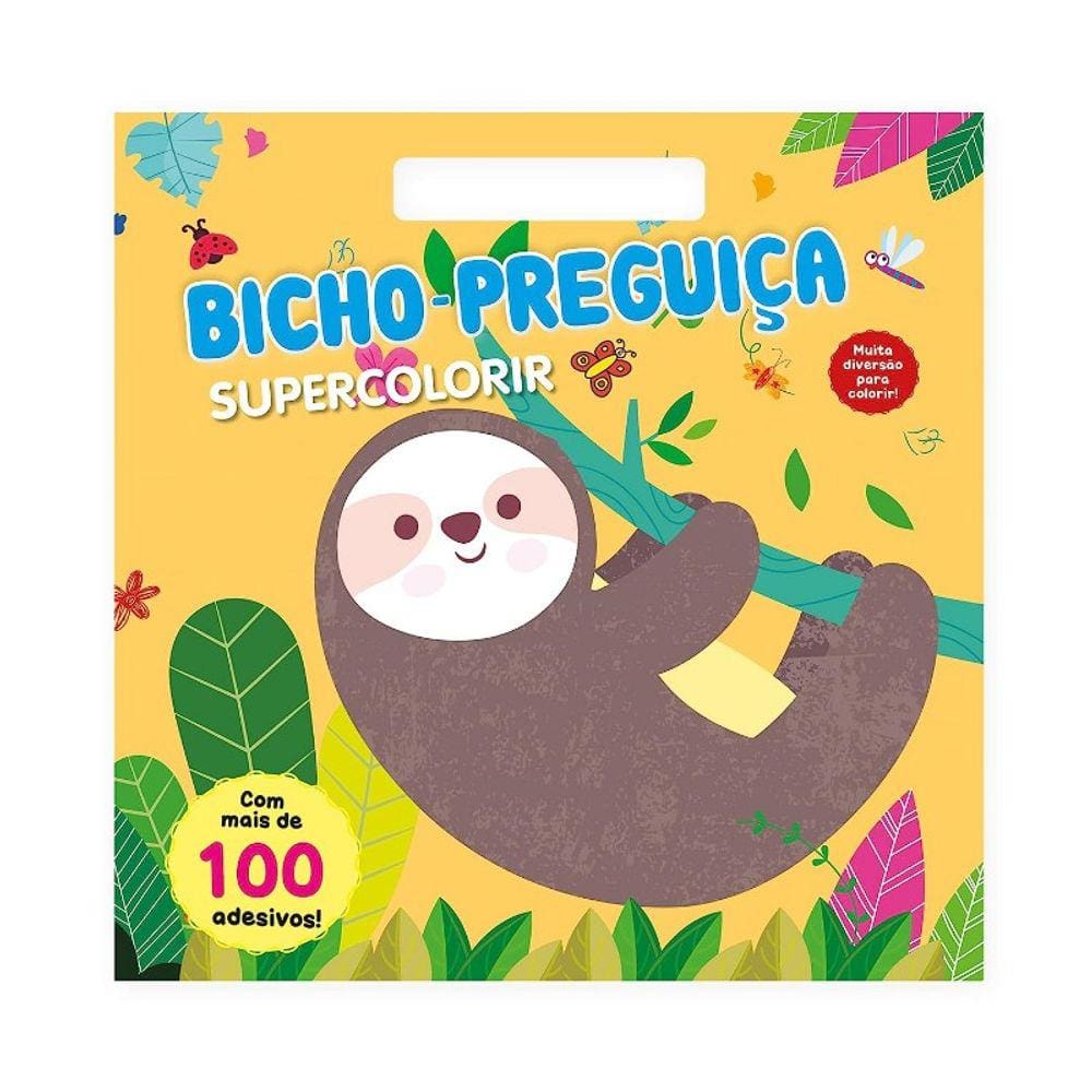 Supercolorir: Bicho-Preguica