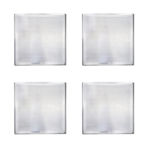 Kit - 4 Assadeiras Forma Bandeja Estampada Alumínio 35cm X 35cm Prp-004 Fc4emv - Imeca