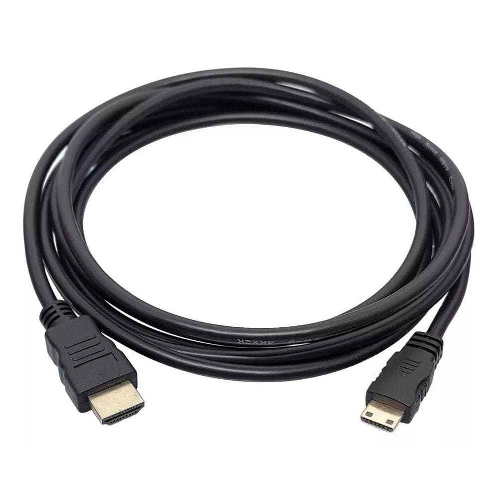 Cabo Mini Hdmi 3 Metros Para Filmadora Panasonic Samsung