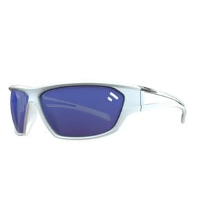 Oculos Casual HB Flip Pearled White Blue Chrome
