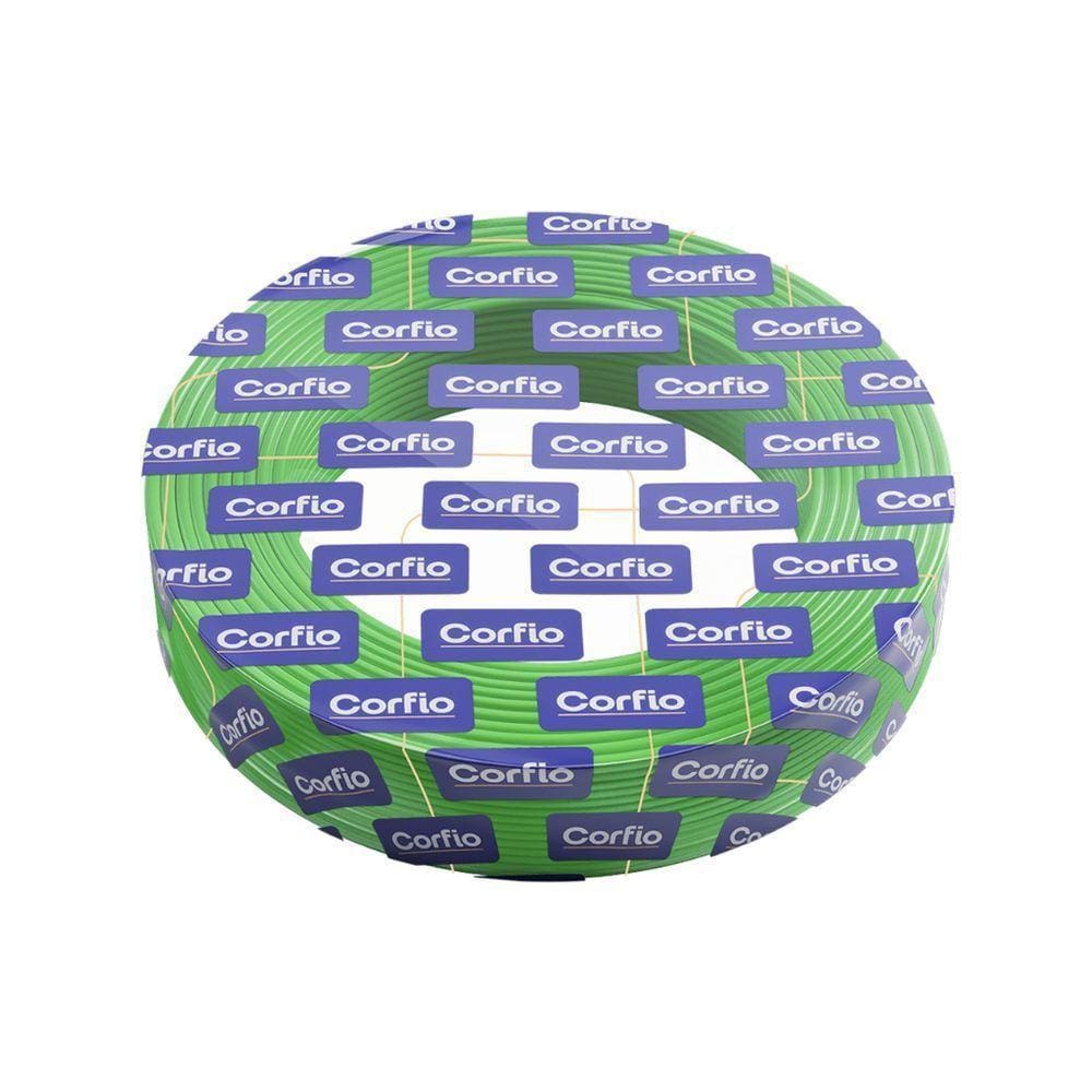 Fio De Cobre Flexível 1,0mm2 - Corfio Verde - Por Metro