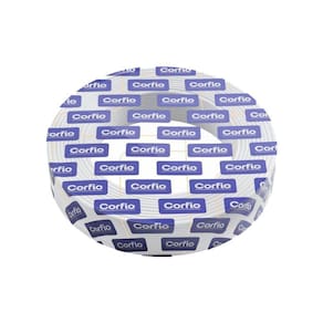 Fio De Cobre Flexível 1,5 Mm2 - Corfio Branco - 100m (rolo)