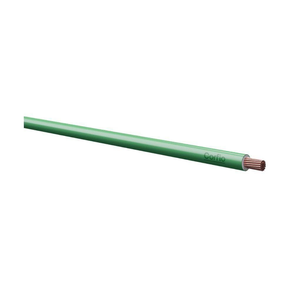Fio De Cobre Flexível 2,5mm2 - Corfio Verde - 100m (rolo)