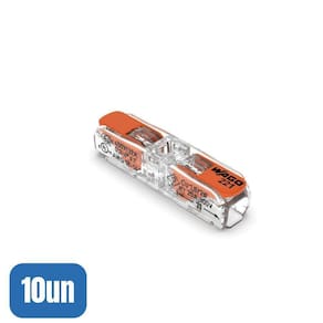 10 Emendas Inline Reta 2 Vias 0,25-4,0mm 221-2411 - Wago