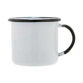 Caneca Esmaltada EWEL No 6 - 160ml - Branca