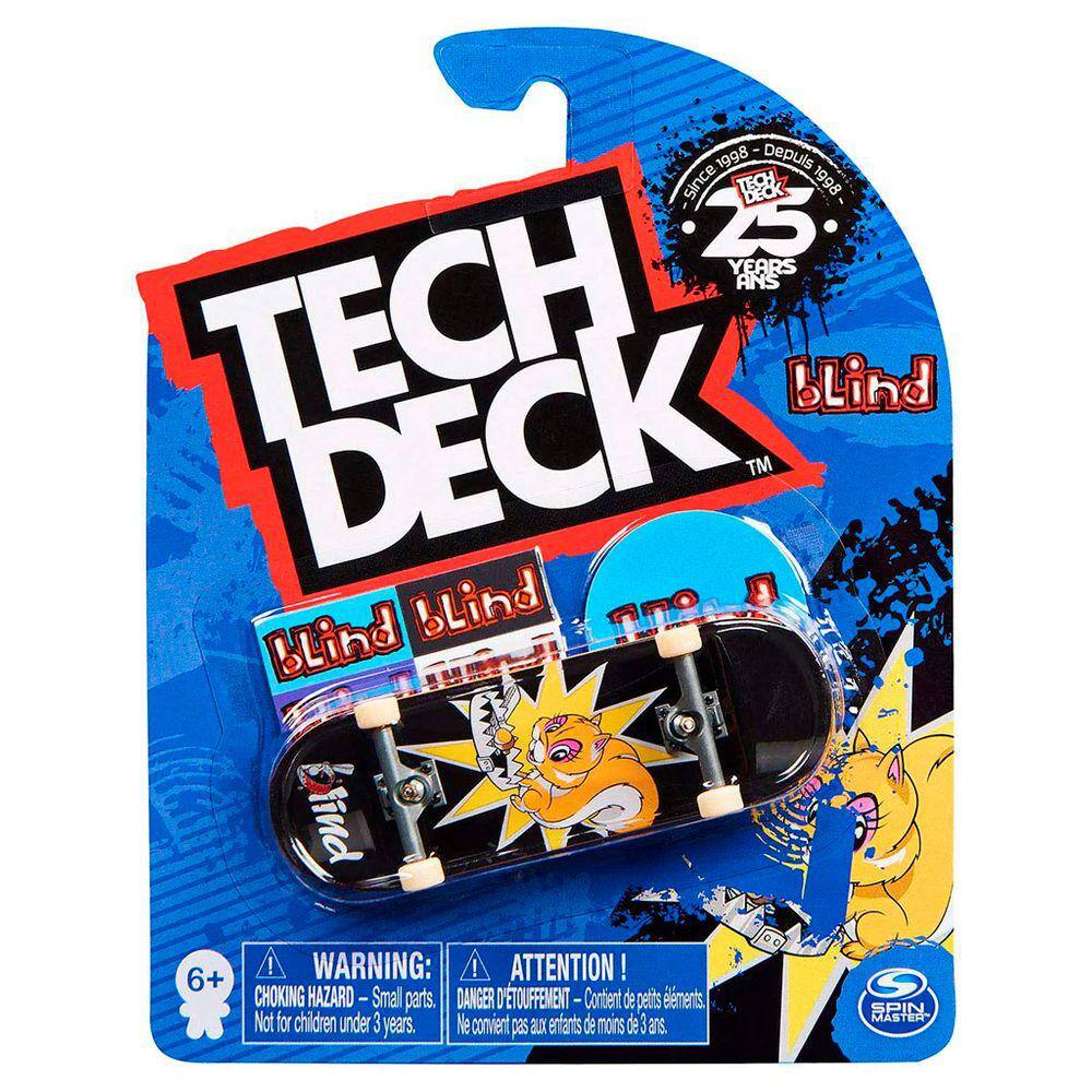 Skate de Dedo - Tech Deck - Ultra DLX - 4 Unidades - Sunny