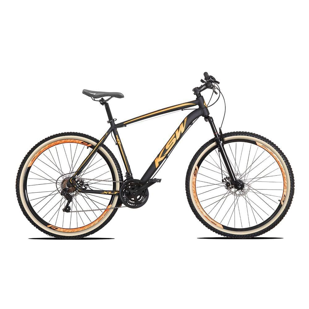 Bicicleta MTB Aro 29 KSW 27v Freio Hidráulico Cubos K7