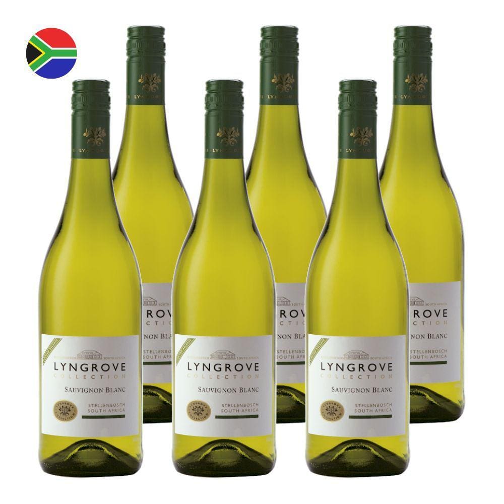 Kit 6 Vinhos Lyngrove Collection Sauvignon Blanc África do Sul 750ml
