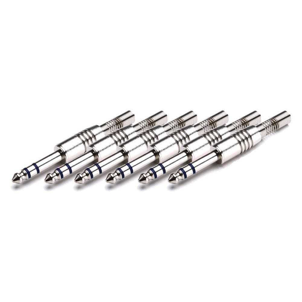 6 Plugs P10 Stereo Santo Angelo Estereo