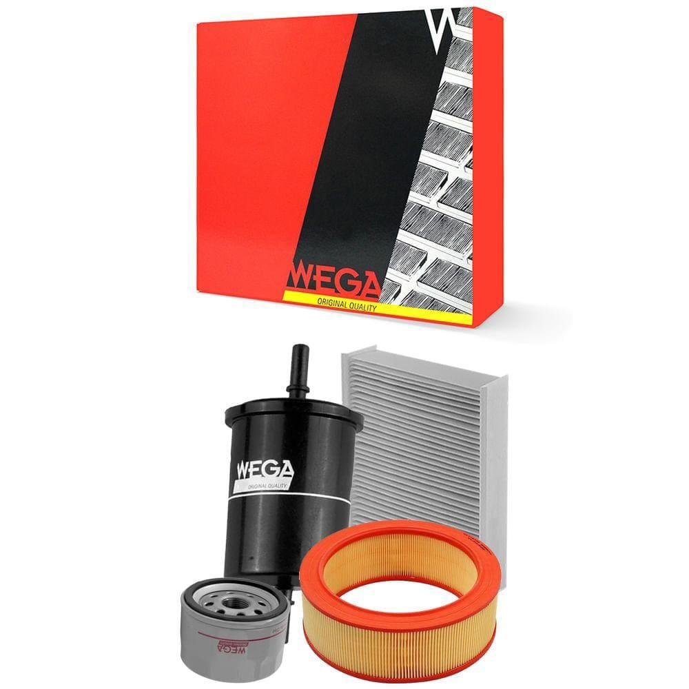 Kit Troca de Filtros Sandero 1.6 8V Flex 2014 a 2022 Wega