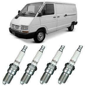 Jogo Vela de Ignição Renault Trafic 2.2 97 a 99 Ngk
