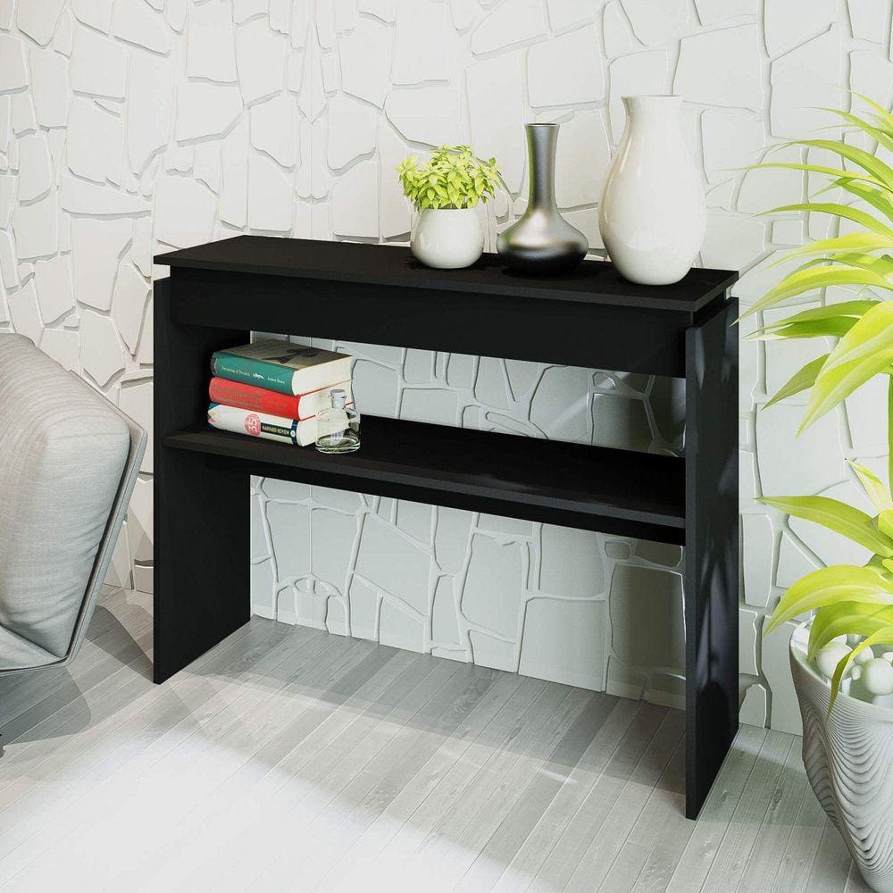 Aparador Para Sala Creta Com 1 Prateleira - Artely