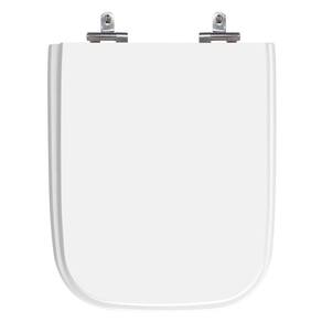 Assento Sanitário Suite Branco Tampa para Vaso Incepa de Madeira Laqueada