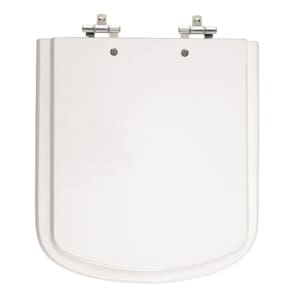 Assento Sanitário Debba Branco Tampa para Vaso Roca de Madeira Laqueada