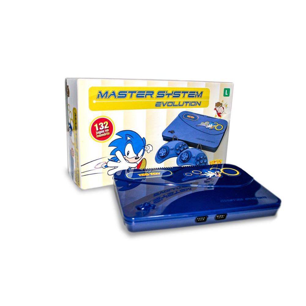 Master System Plug & Play com 40 jogos na Memória