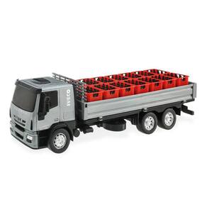 Caminhão De Brinquedo Carreta Caçamba Iveco Hi Way Miniatura - R$ 62