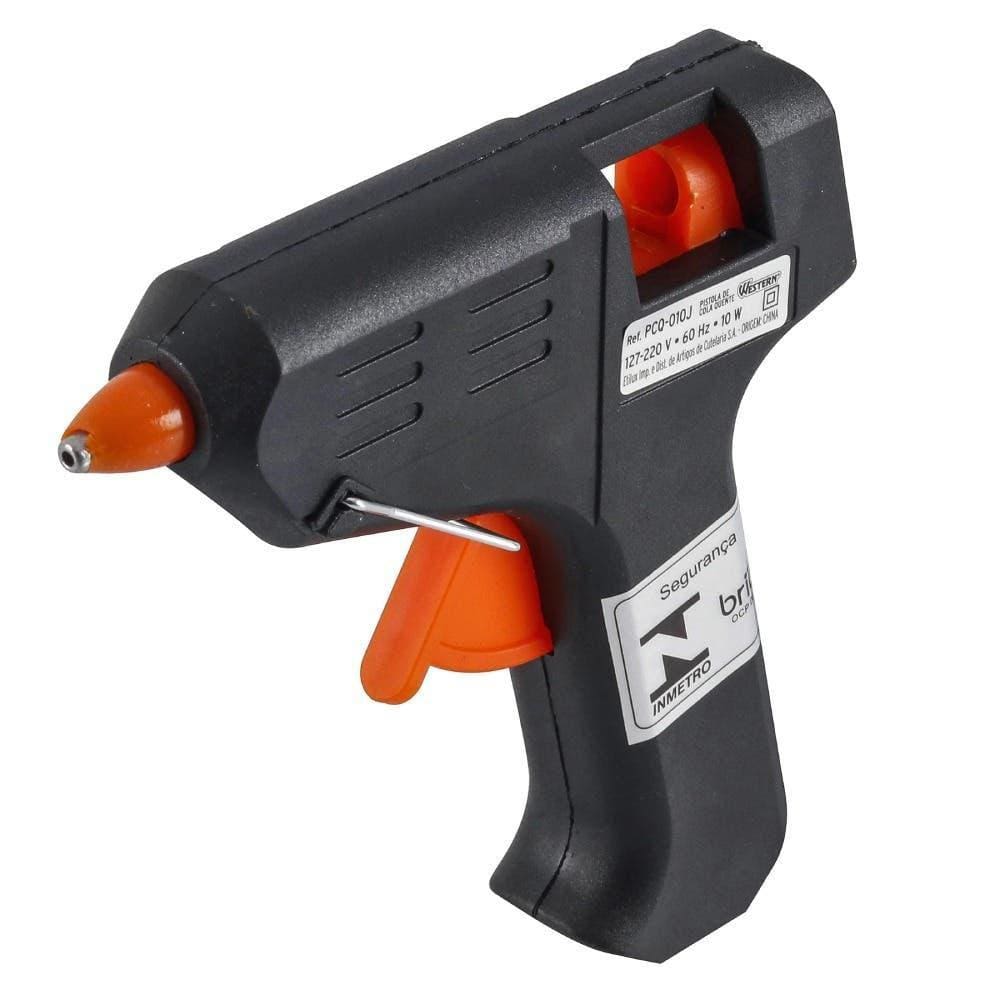 Pistola para Cola Quente 10W Bivolt PCQ010J WESTERN
