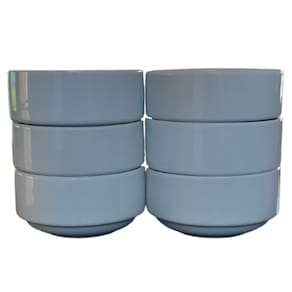 Kit 6 Tigelas /Cumbucas Açaí 300ml Empilháveis -Porcelana(2)