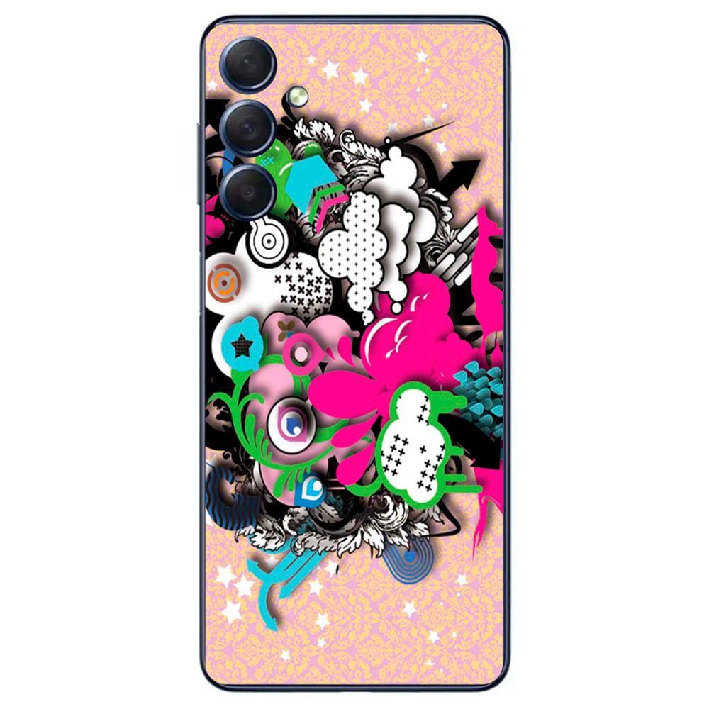 Capa Adesivo Skin104 Verso Para Samsung Galaxy M54 5G