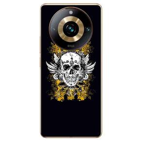 Capa Adesivo Skin374 Verso Para Realme 11 Pro Plus