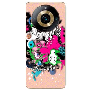 Capa Adesivo Skin104 Verso Para Realme 11 Pro Plus