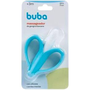 Massageador De Gengiva Cerdas De Silicone Banana 16253 Buba