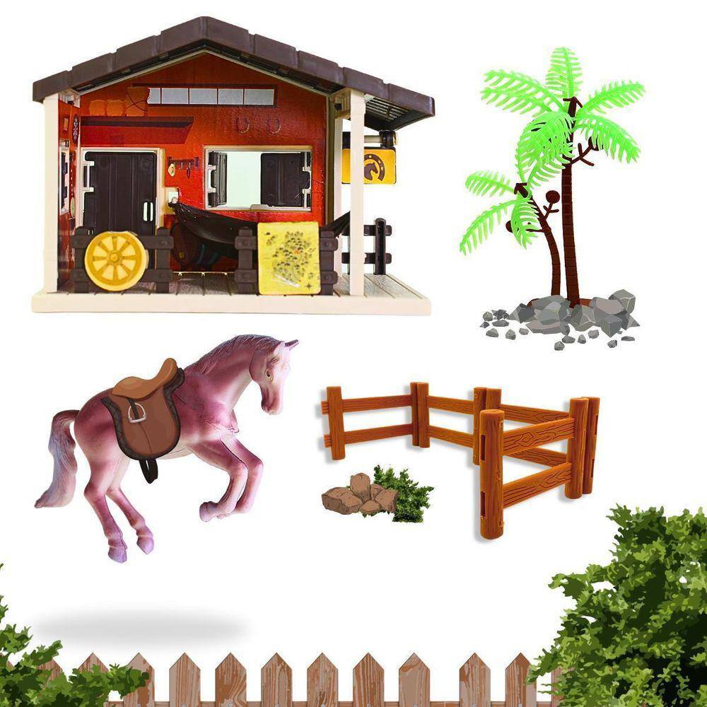 Brinquedo Infantil Cavalo Encantado Com Som Etitoys