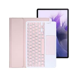 Capa Com Teclado Conexão Sem Fio Para Galaxy Tab S7 Fe 2021