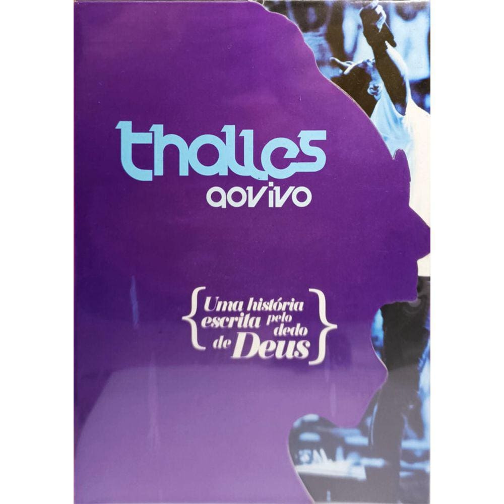 Dvd Thalles - Ao Vivo-uma Historia Escrita (Duplo)