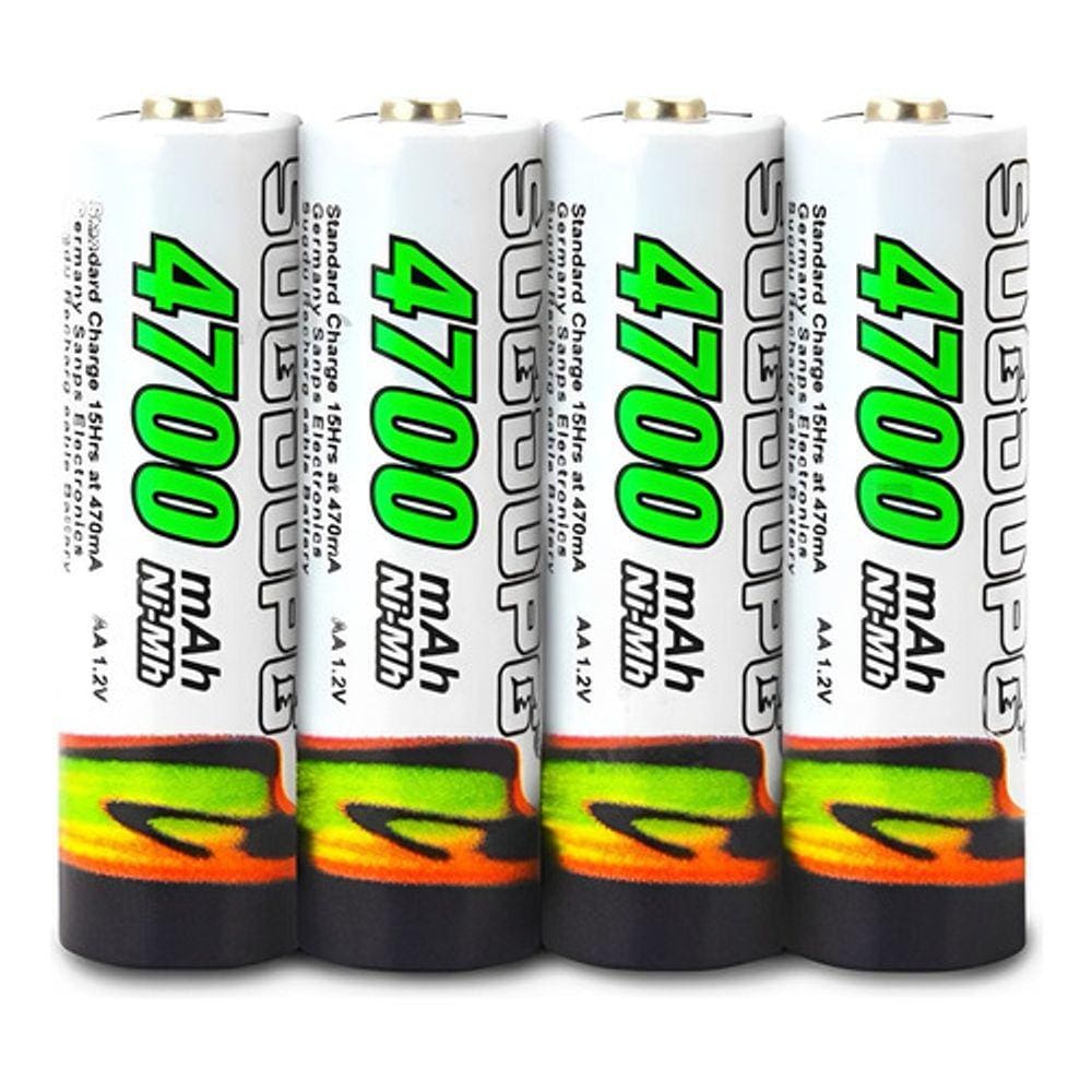 4 Pilhas Recarregáveis AAA 2700Mah Glacier PM